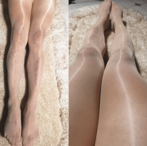 Men's Erotic Glossy Smooth and Silky Pantyhose
