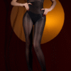 Ultra-thin Silky Glossy Sexy Lace Suspender Bodystocking
