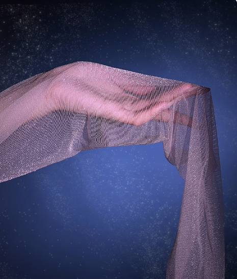 Pearlescent Glossy Ultra-sheer 1D Anti-snag Starry Sky Pantyhose