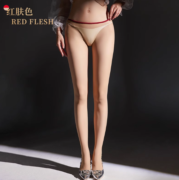 062-2 Ultra-Slim Waistband Matte Velvet Seamless Crotch Pantyhose