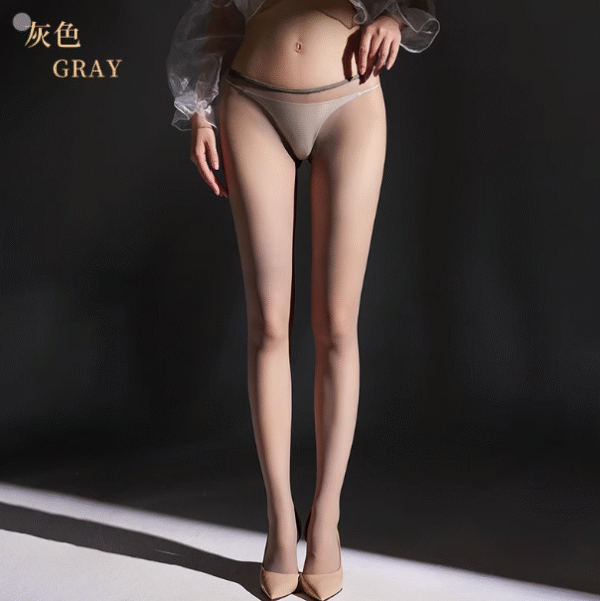 062-4 Ultra-Slim Waistband Matte Velvet Seamless Crotch Pantyhose