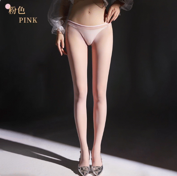 062-6 Ultra-Slim Waistband Matte Velvet Seamless Crotch Pantyhose