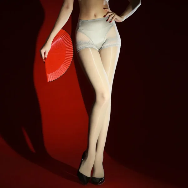 079-4 Lace Pantyhose with Built-in Panties